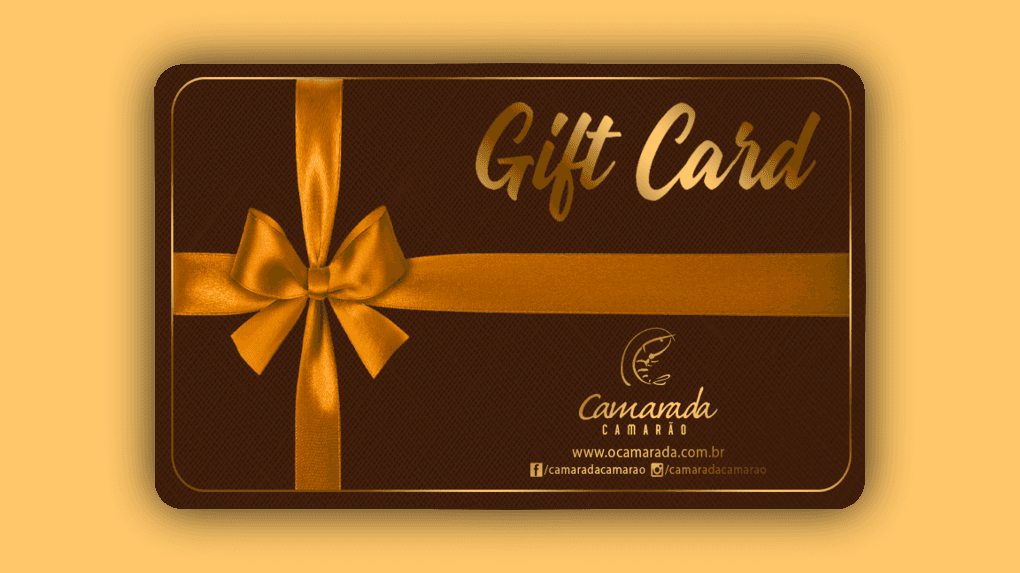 Gift Card Camarada Camarão - R$200