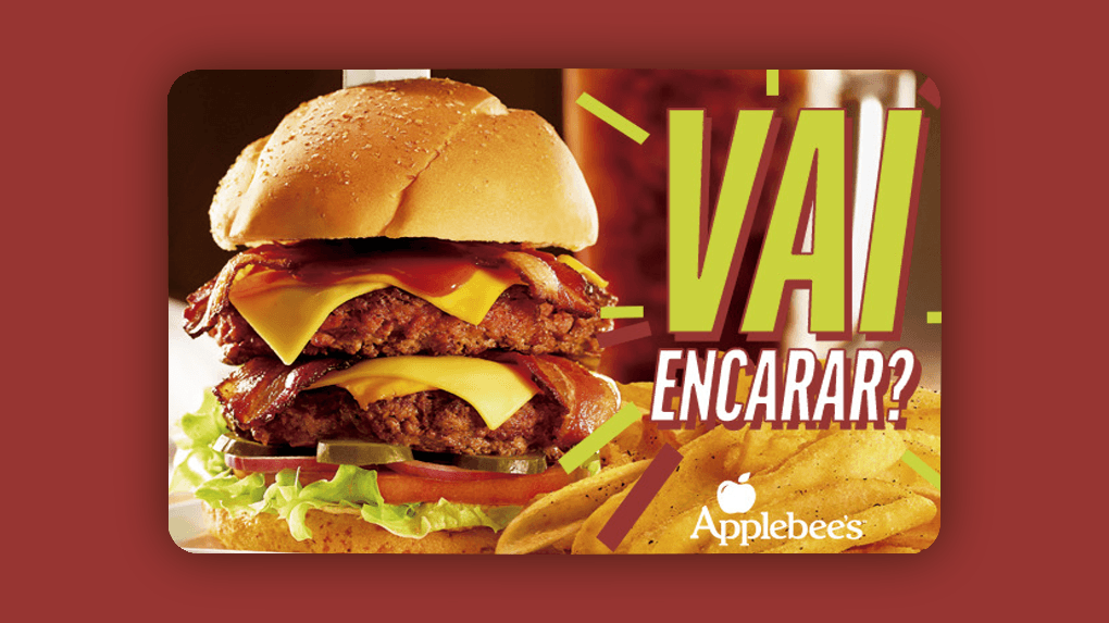 Gift Card Applebees - R$200