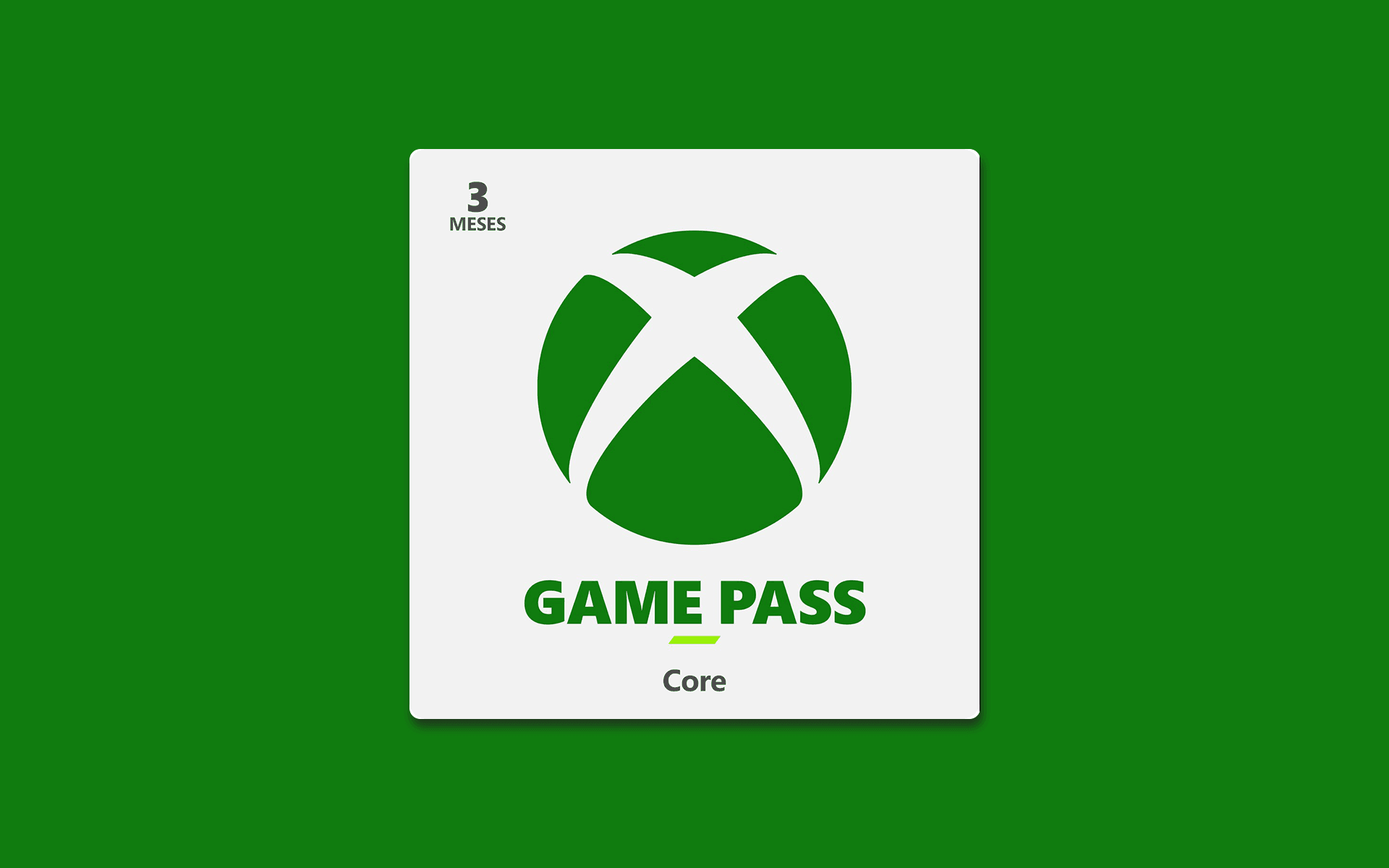 3 Meses - Game Pass Core