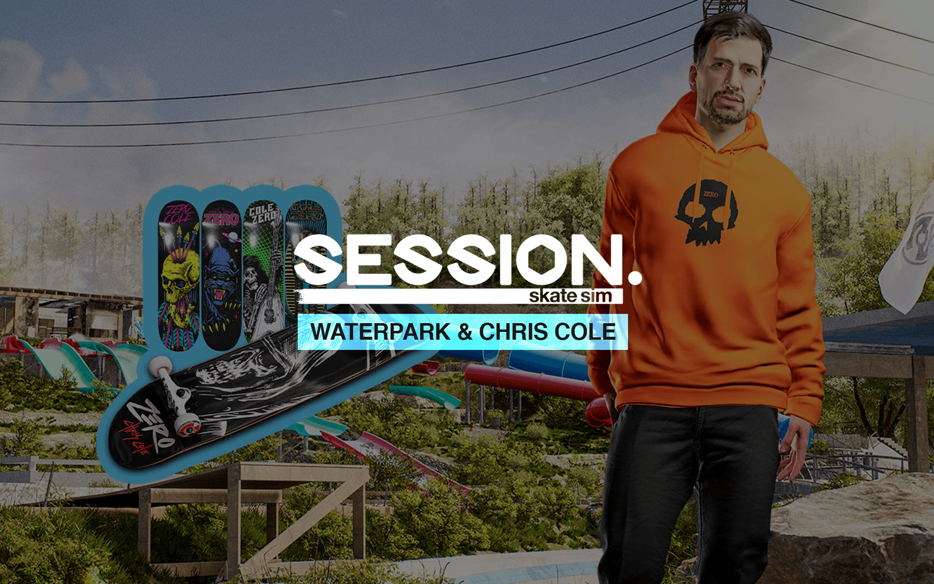 Session: Skate Sim Waterpark & Chris Cole (DLC)