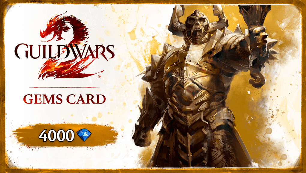 Guild Wars 2: Pacote de 4.000 Gems