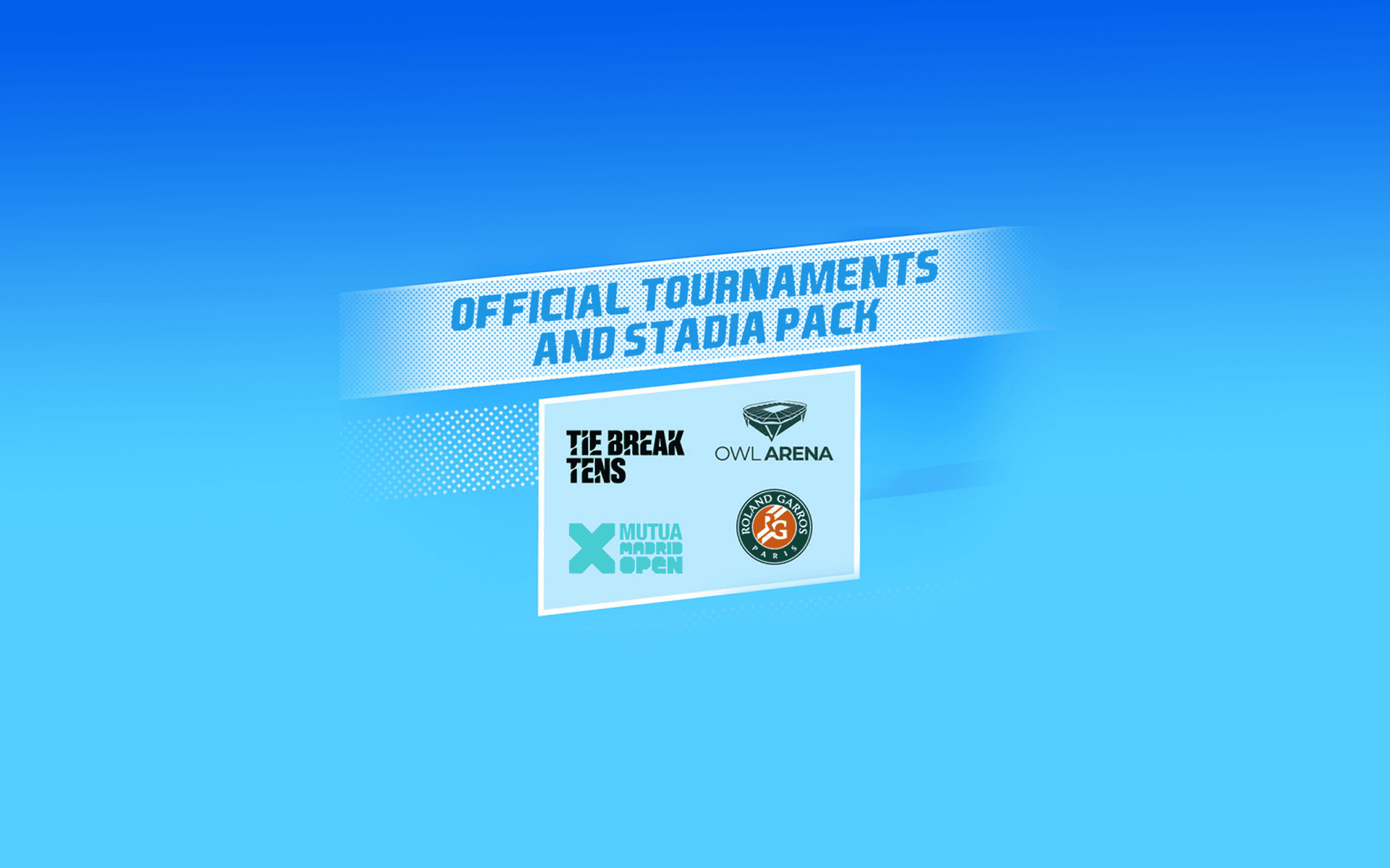 Tennis World Tour 2 - Official Tournaments and Stadia Pack