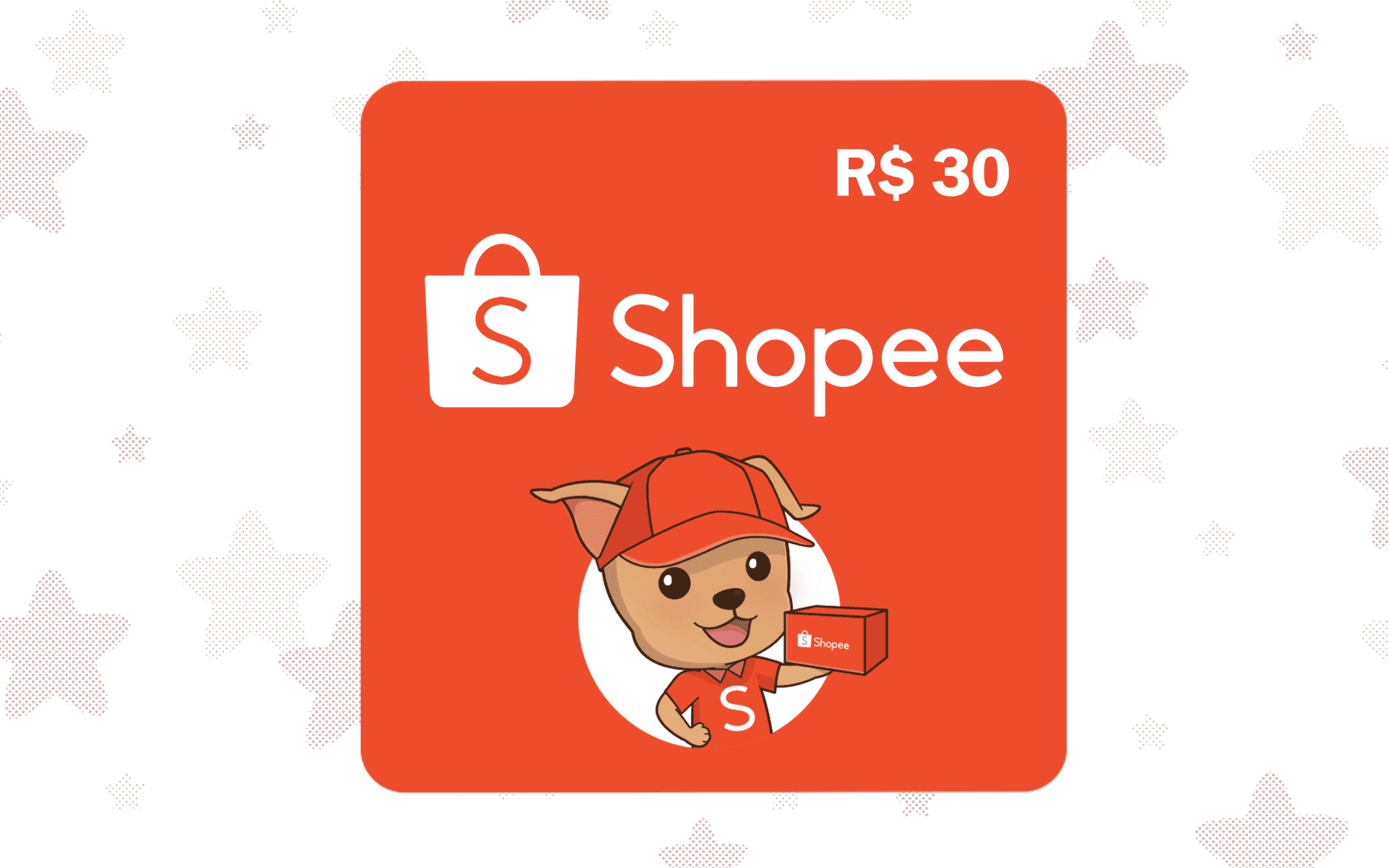 Gift Card Shopee - Vale Presente R$ 30