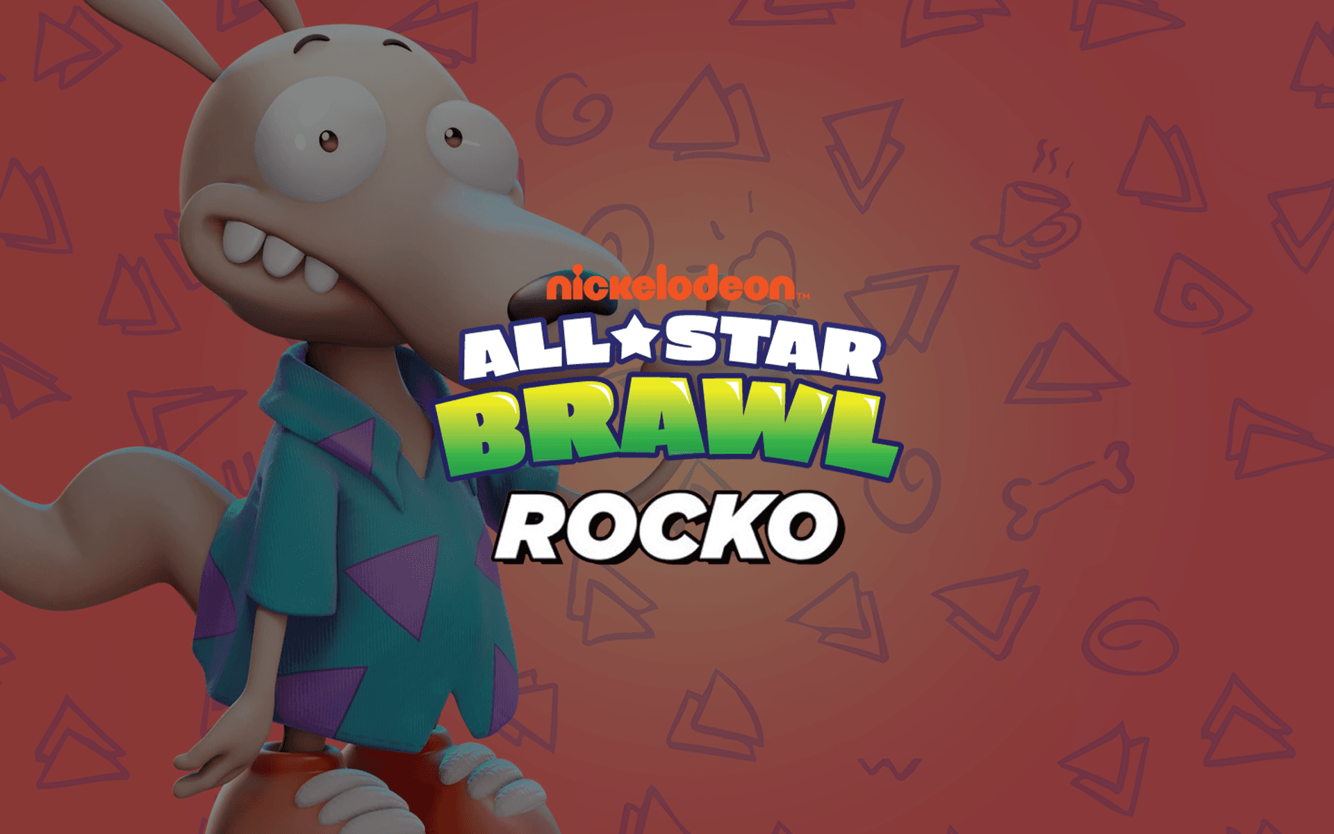 Nickelodeon All-Star Brawl - Rocko Pack