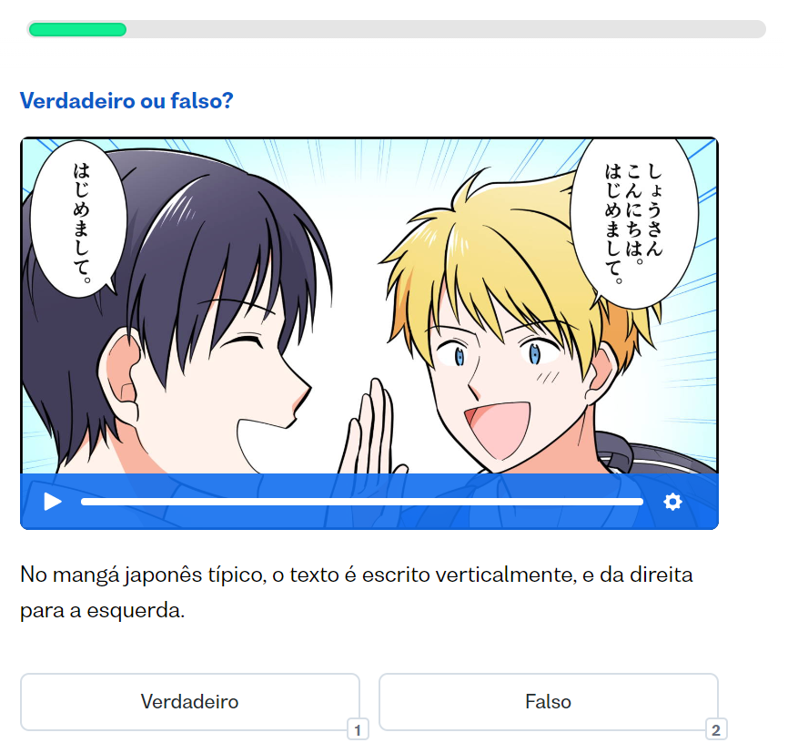 Curso de língua japonesa para fãs de animes e mangás