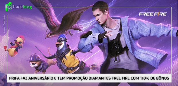 Free Fire: recarga de diamantes terá 110% de bônus em evento! - Strafe  Brazil