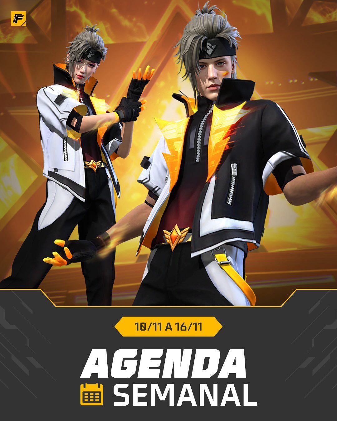 Free Fire Calendario Semanal