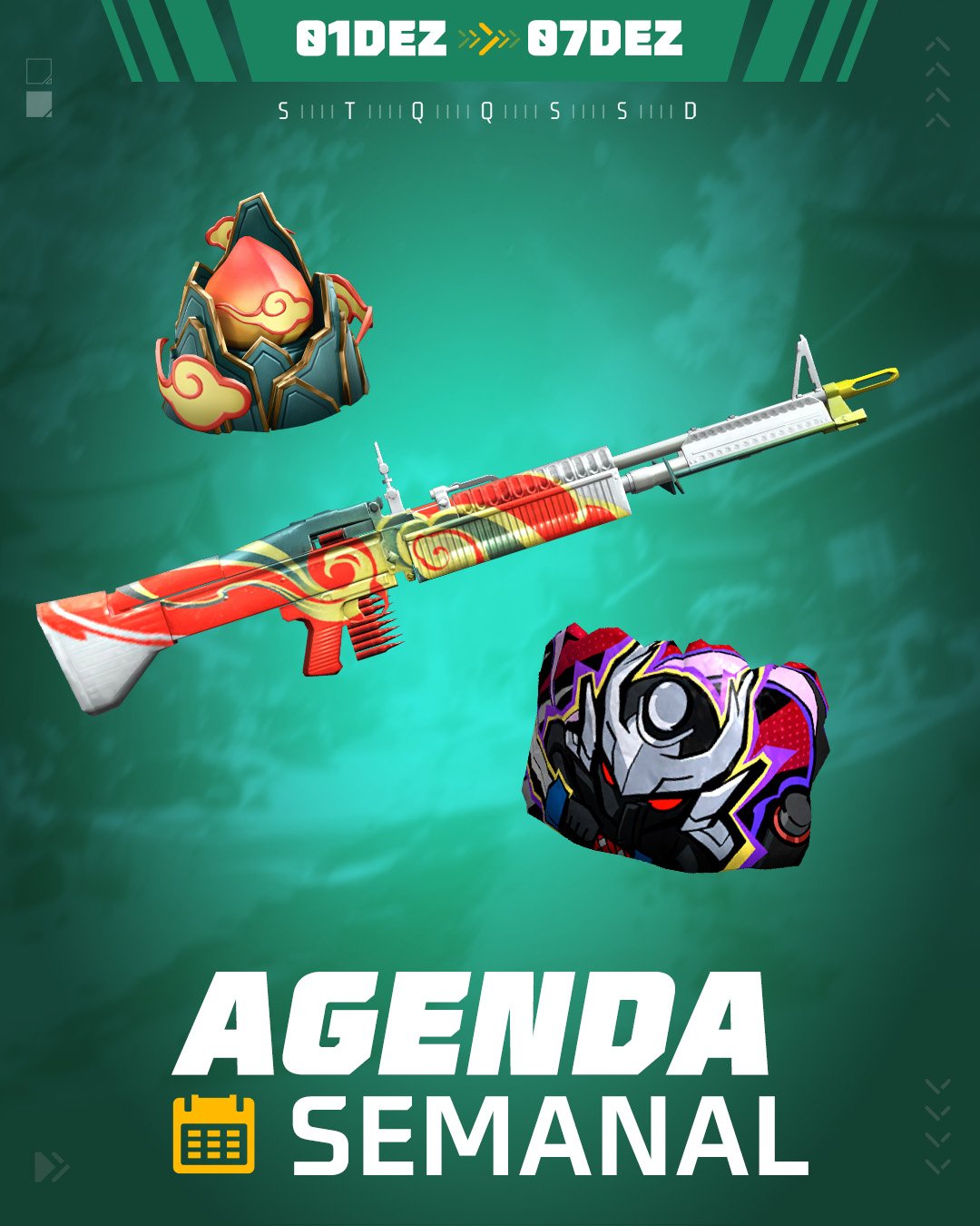 Agenda Semanal - Semana 1 - Dezembro 2025